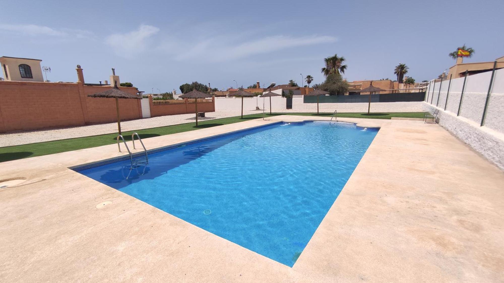 Chalet "El Paraiso Del Cabo" Retamar  Bagian luar foto