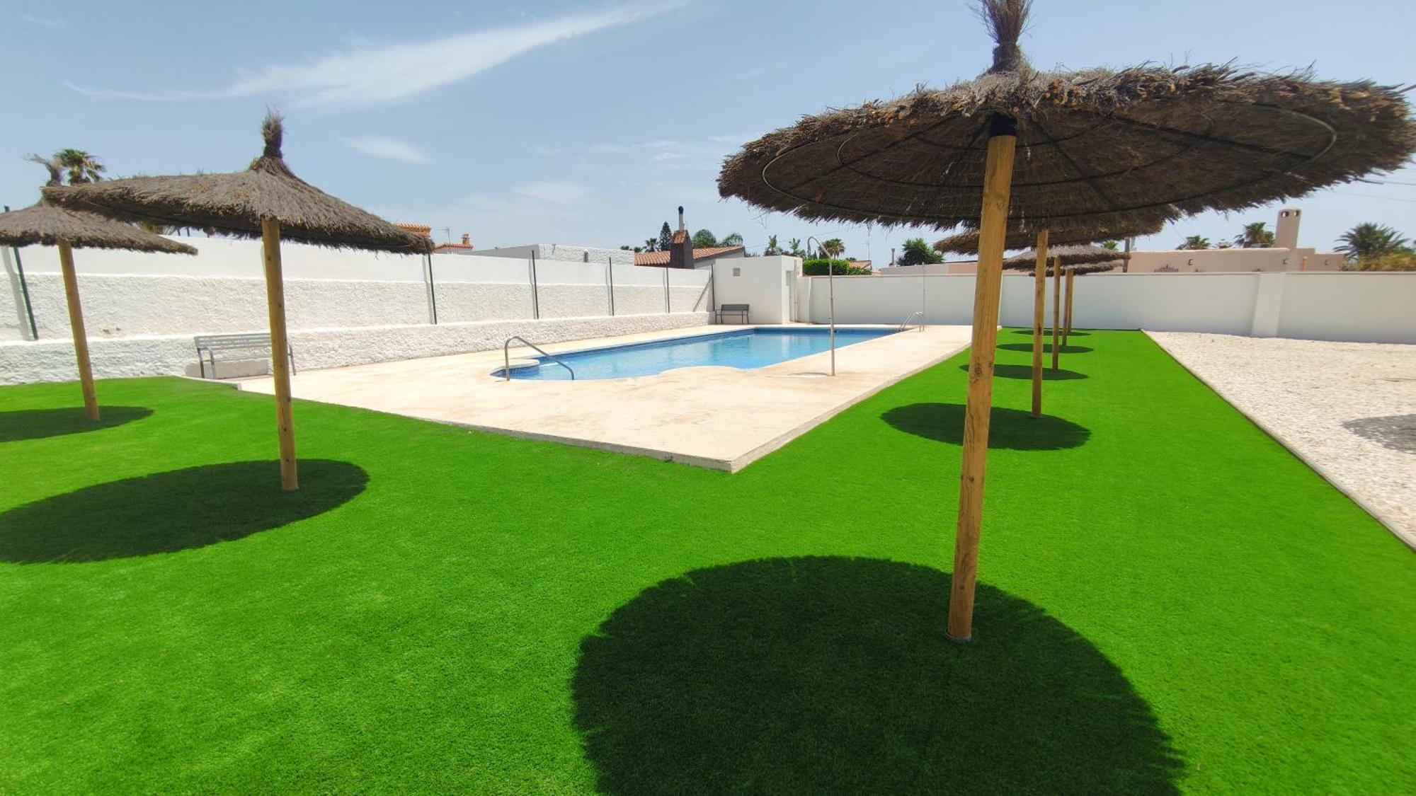 Chalet "El Paraiso Del Cabo" Retamar  Bagian luar foto